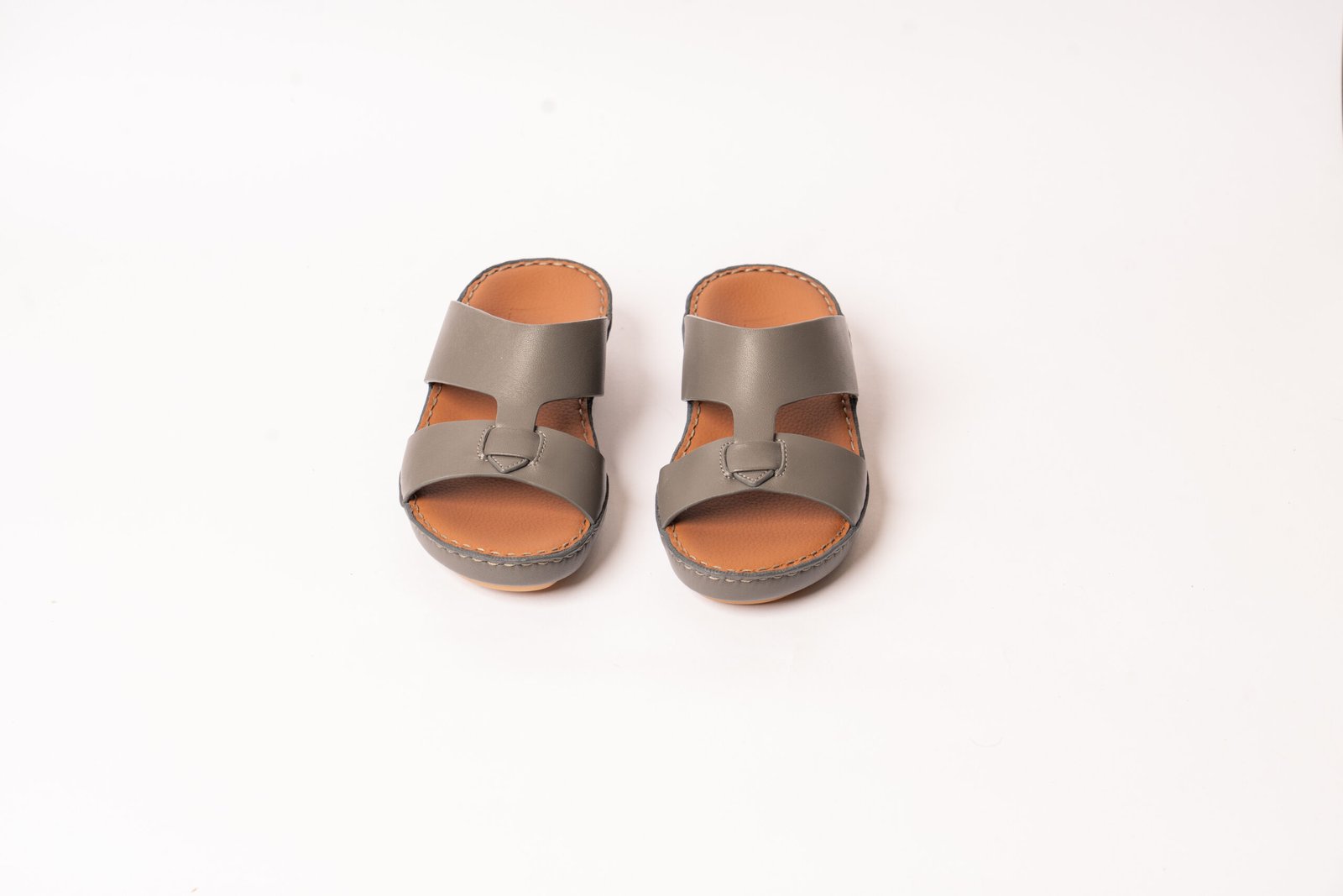1495 Boys Nappa Leather Grey - الصورة 2