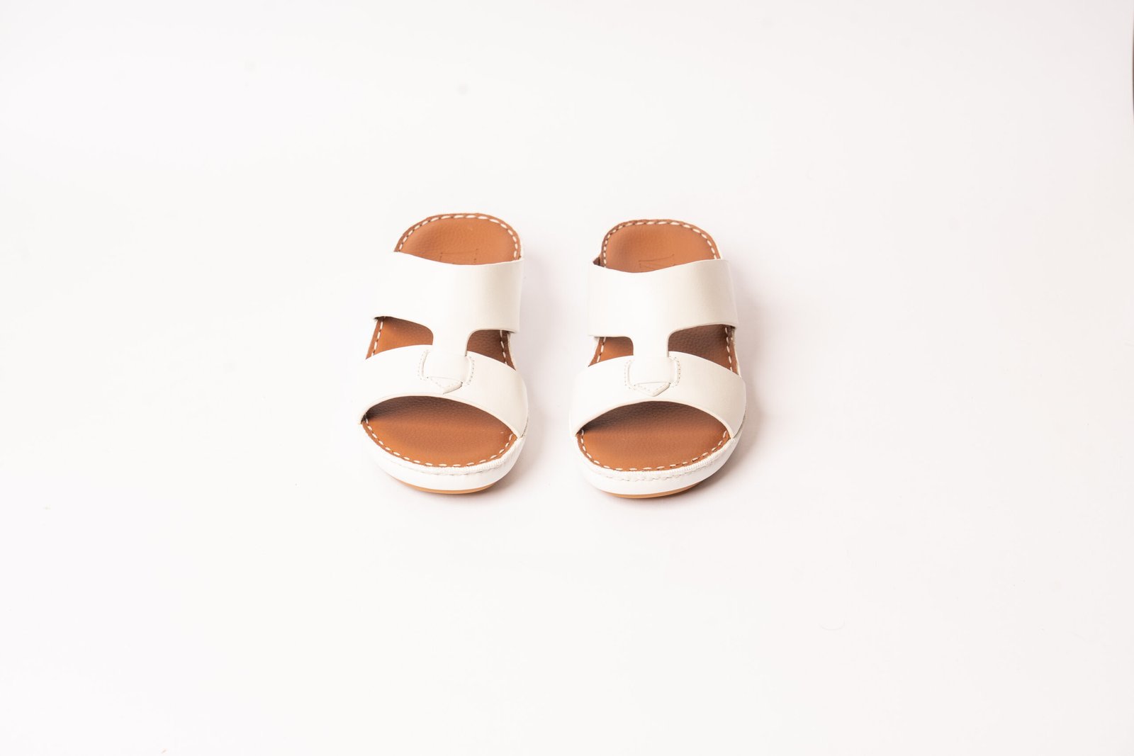 1495 Boys Nappa Leather White - الصورة 2