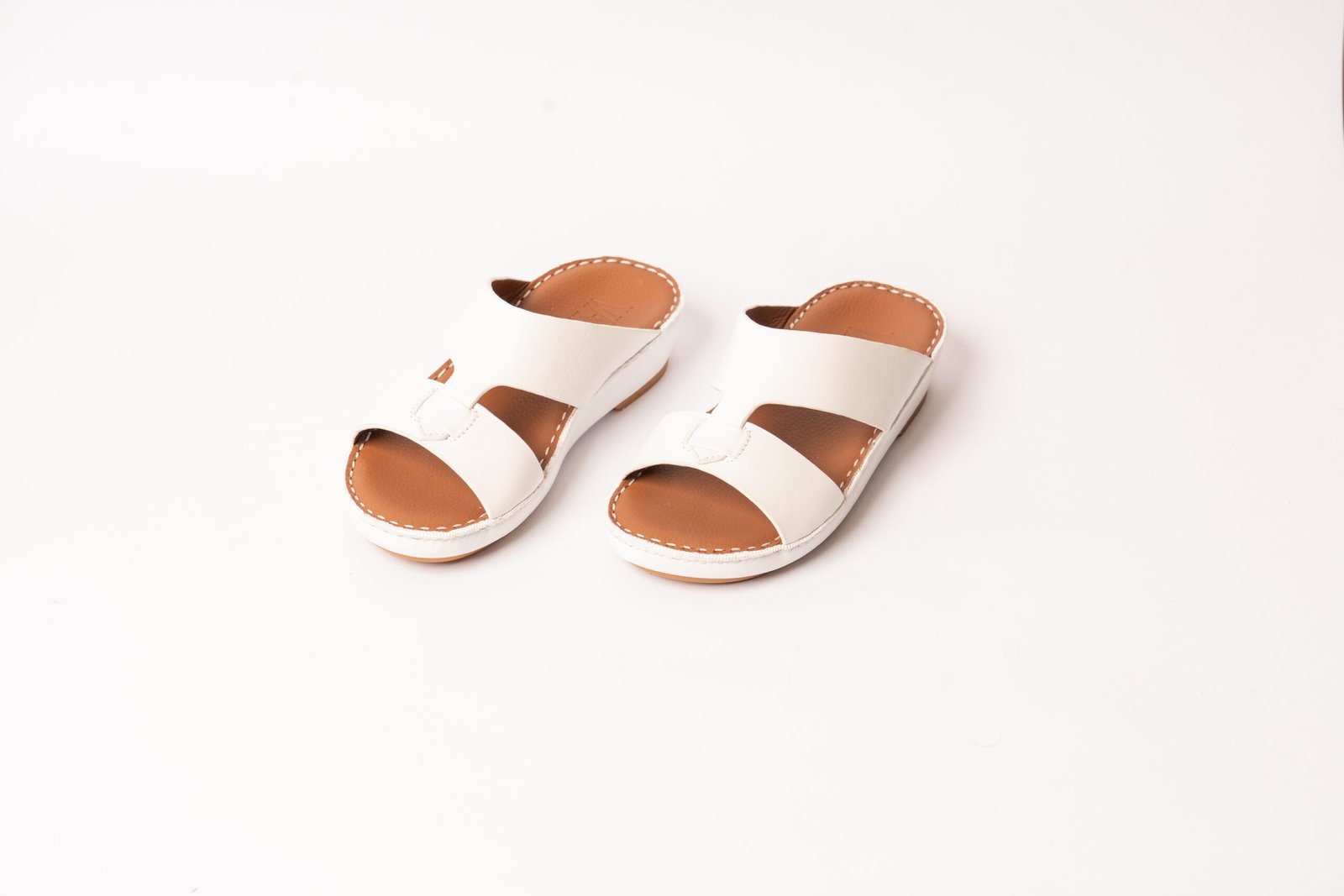 1495 Boys Nappa Leather White