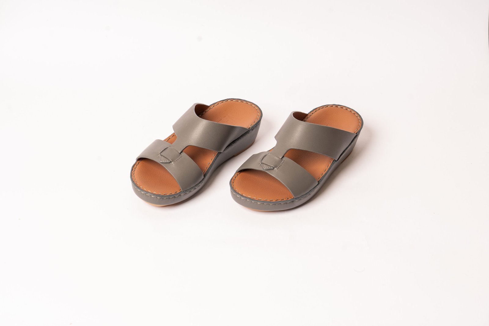 1495 Boys Nappa Leather Grey