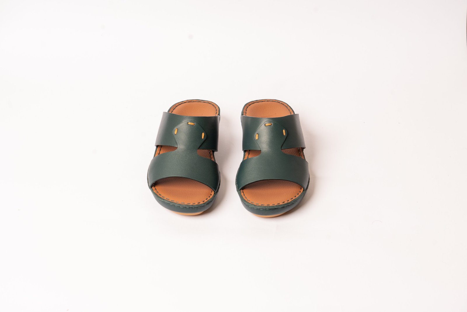 4740 Boys Nappa Leather Dark Green - Image 2