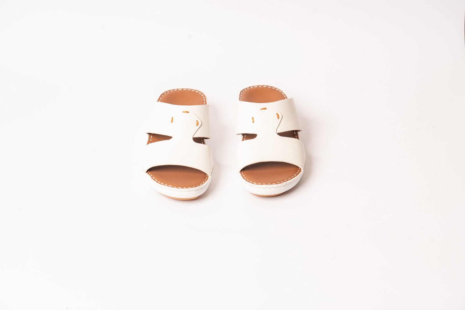 4740 Boys Nappa Leather White - الصورة 2