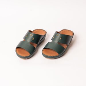 4740 Boys Nappa Leather Dark Green