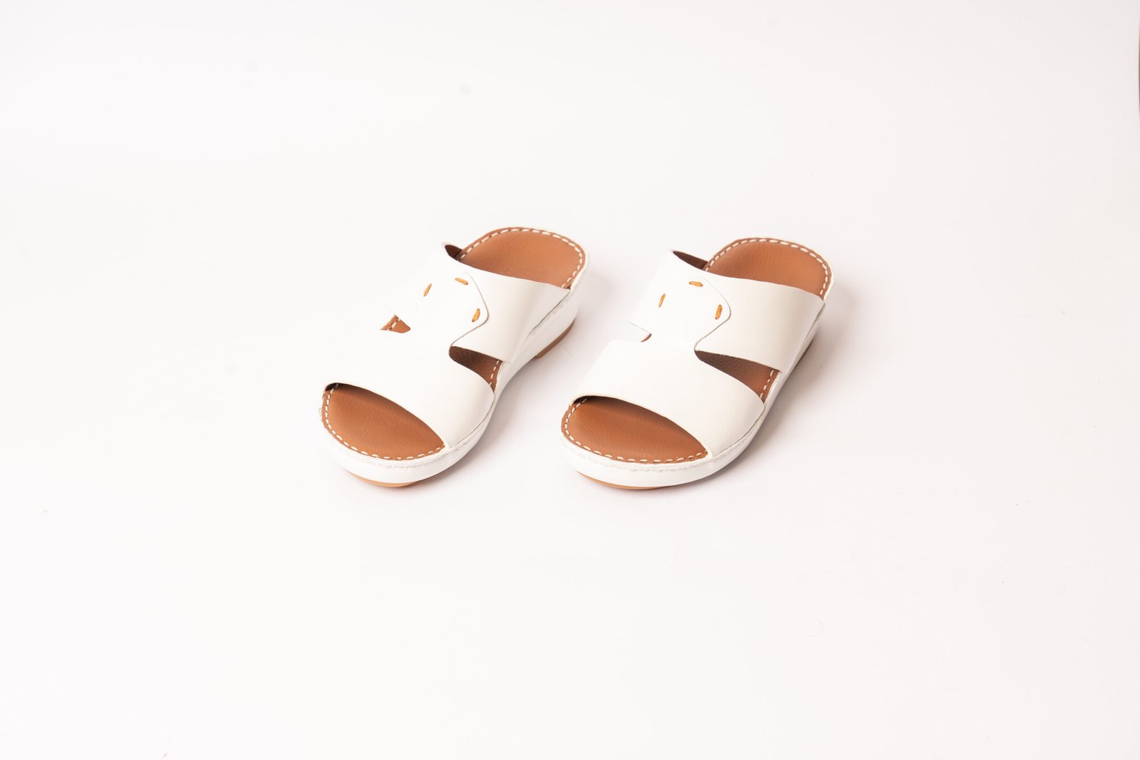4740 Boys Nappa Leather White